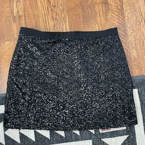 J crew sequin skirt
